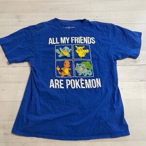 Pokemon all my‎ friends are pokemon shirt youth large